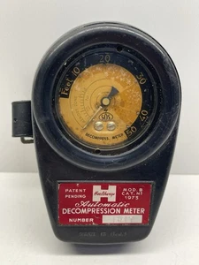 Vintage Italien Tiefenmesser Tauchen Automatisches Dekompressionsmesser - Bild 1 von 5