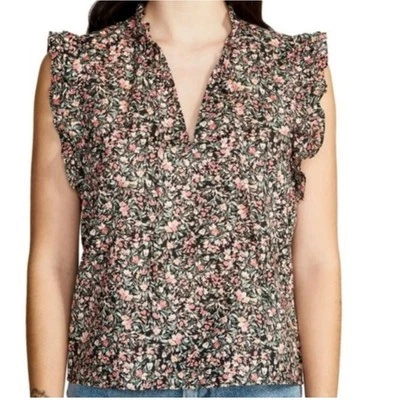 BB Dakota 100% Cotton Ditsy Floral Blouse Size XXL - Image 1 of 4