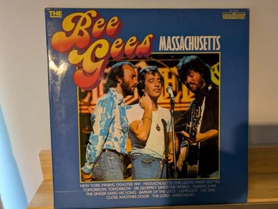 The Bee Gees - Massachusetts (1978) Contour Vinyl LP CN 2002 VG / VG - Image 1 of 4
