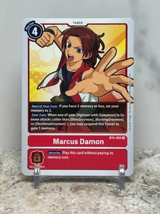 Marcus Damon BT4-092 R Rare Digimon Card Game NM Great Legend Tamer - Picture 1 of 5