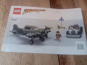 Lego 77012 Indiana Jones Jagdflugzeug Verfolgungsjagd Anleitung ohne Steine - Bild 1 von 2