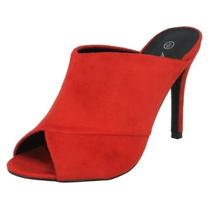 Anne Michelle Ladies High Heel Mule Sandals - Picture 1 of 19