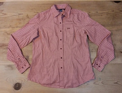 Camisa Vaquera Cruel Girl Mujer L Western Botón Frontal Manga Larga Rosa Algodón  Foto 1 de 4