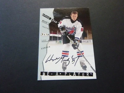 1994-95 Be A Player Autograph #108 Wayne Gretzky - Image 1 of 4
