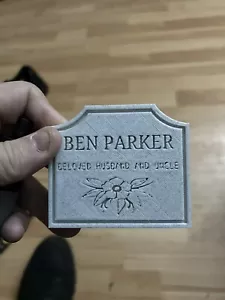 3D Printed Marble Fx Ben Parker Grave, Marvel Legends Scale. QC issue! Pls Read! - Picture 1 of 1