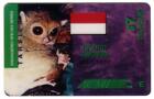 $7. Tarsier (Miniature Primate) Endangered Species Phone Card