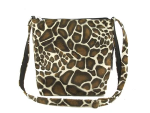 LONI Selva Cruzado Bolso de Hombro En Piel Sintética Estampado Leopardo - Imagen 1 de 7