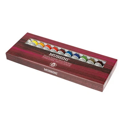 (430,00€/1l) Schmincke MUSSINI Kartonset 12x 15ml feinste Künstler-Harz-Ölfarben - Bild 1 von 4