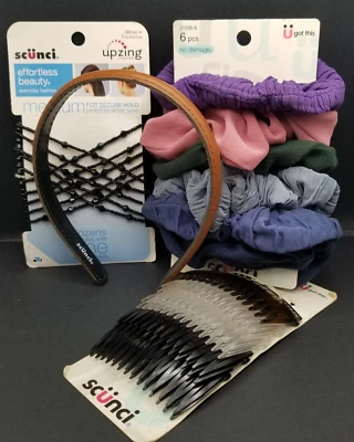 Scunci Hair Accessories Lot of 4 Types NOS 2010-2016 "u got this" Products - Image 1 of 4