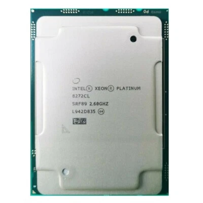 Intel Xeon Platinum 8272CL SRF89 2.6GHz 26-Core 52-Thread LGA3647 CPU Processor - Image 1 of 2