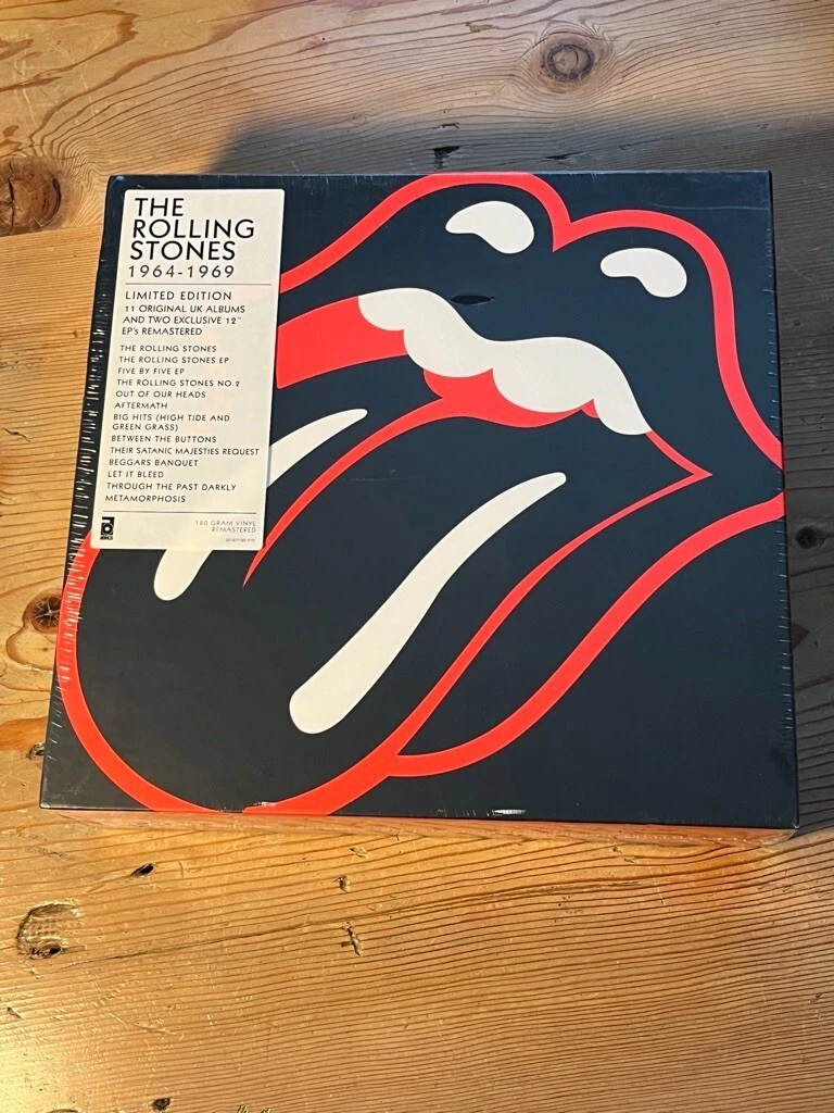 The Rolling Stones Box Set Vinyl Records 180-220 gram Features for