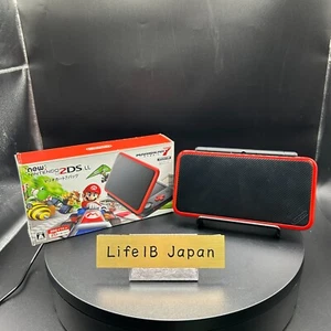 Nintendo New 2DS LL Mario Kart 7 Bundle Handheld Gaming Console JP Import - Picture 1 of 11