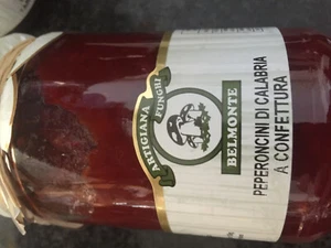 Calabria Chili Jam Special Handcrafted Artisan Women's Work - Picture 1 of 7