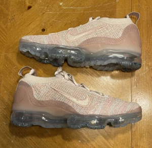Women’s Nike Sneakers Air VaporMax 2021 Flyknit Pink Oxford DJ9975-600 Size 6 - Picture 1 of 7