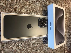 Apple iPhone 15 Pro Max - 512 GB - Black Titanium (Unlocked) - Picture 1 of 2