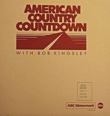 Radio Show:ACC TOP 40 w/BOB KINGSLEY 12/01/84 GENE WATSON, WHITES, JOHN ANDERSON - Image 1 of 4