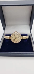 Rolex 9ct Rose Gold Vintage 1920's Mechanical Lady's Watch on Stretch Bracelet. - Picture 1 of 11