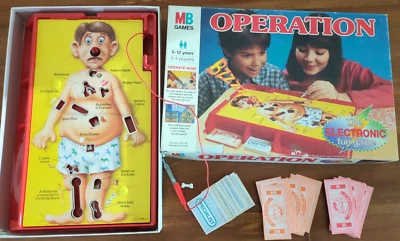 Vintage Operation Board Game by MB Boxed - Image 1 of 4