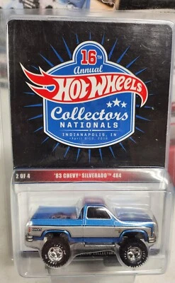 Camión Chevy Silverado 2016 Hot Wheels 16th Nationals Convention 83 4x4 #1758 Foto 1 de 4