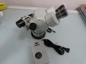 Microscopio zoom estéreo Aven SPZ-50 + 26200B-207 atenuador de control de iluminación LED - Imagen 1 de 23