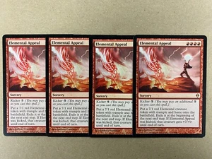 MTG 4x Elemental Appeal Zendikar Modern Magic the Gathering x4 LP - Picture 1 of 1