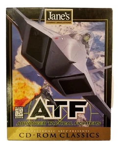1997 Jane's Combat Simulator ATF Advanced Tactical Fighters PC CD ROM - Picture 1 of 5