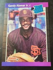 1989 Donruss Baseball #28 Sandy Alomar Jr *BUY 2 GET 1 FREE*