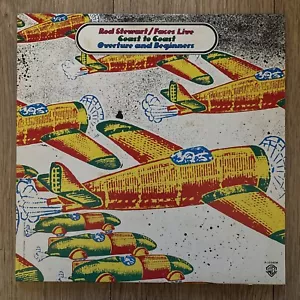 Rod Stewart And The Faces Live Coast To Coast Vinyl LP Japanese EX+/EX+ 1976 - Picture 1 of 11