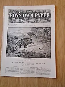 THE BOY'S OWN PAPER #1160 VOL. XXIII April 6th 1901 - Picture 1 of 1