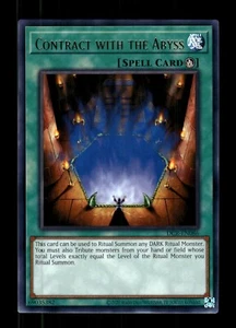 YuGiOh DCR-EN086 R Contract with the Abyss M/MT Dark Crisis - Picture 1 of 1