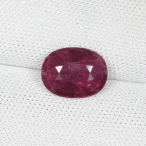 1.69 cts Fine Luster Pinkish Red Natural Ruby Oval From Burma....!!!! - Picture 1 of 2