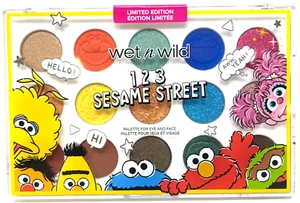 Wet N Wild 123 Sesame Street Palette For Eye & Face Sealed Limited Edition - Picture 1 of 3