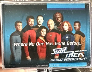 STAR TREK NEXT GENERATION Impel 1992 Complete 120 Trading Card Set - Picture 1 of 3