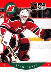 1990-91 Pro Set #164 Sean Burke - Picture 1 of 1