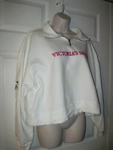 Victoria's Large Secret Vintage Jacket White & Pink  New - Picture 1 of 9