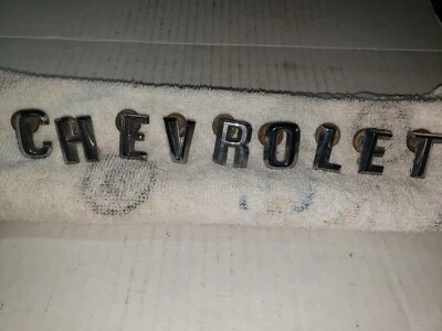 Chevrolet Impala Bel Air 1960 1961 capó letras Foto 1 de 4