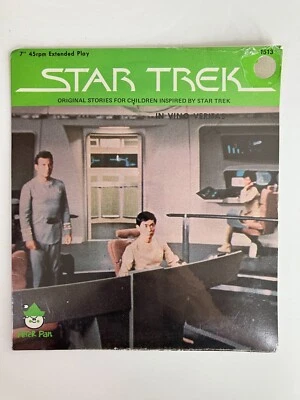 Star Trek In Vino Veritas Story 7" 45 rpm Record Peter Pan Record New Sealed - Image 1 of 4