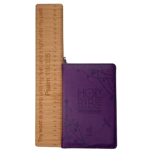 ESV Bible English Standard Version Anglicised Purple Compact Perfect Present - Imagen 1 de 18