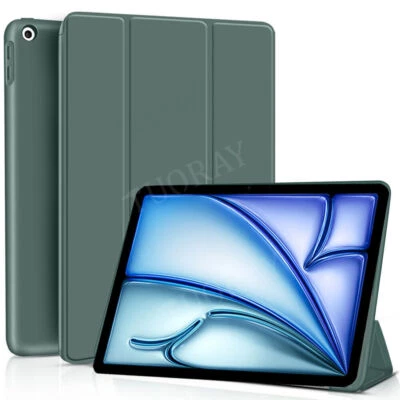 For iPad 11 10 9 8 7 6 5th Gen Air 6th 11 inch2024 Smart Tablet Case Stand Cover - Image 1 of 4