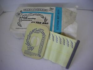 15 Electrolux Self Sealing Disposable Filter Bags for Canisters Except XX