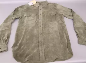 Royal Robbins Men's Grid Cord Long Sleeve Shirt,LODEN ,Small (B0184D4YZG) - Picture 1 of 5