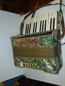 RARE Antique Lombardi Full Size Piano Accordian - Picture 1 of 12