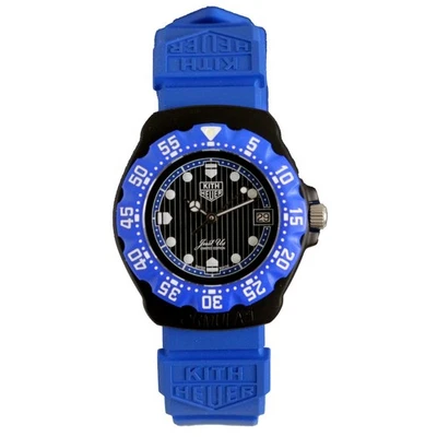 TAG Heuer Formula 1 Kith Watch WTL4230 - Blue Rubber Strap Box Papers 2024 - Image 1 of 4