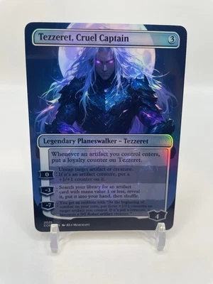 Playtest Card FOIL Tezzeret, Cruel Captain EOE MTG Magic The Gathering - Image 1 of 2