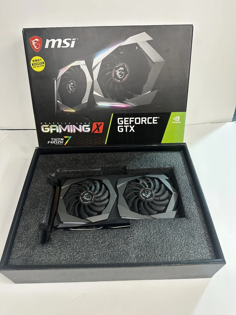 MSI NVIDIA GeForce GTX 1660 NVIDIA Computer Graphics Cards for