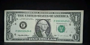 1995 Older Antique Vintage $1 One Dollar Bill    🇺🇸  - Picture 1 of 3