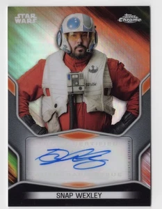 Greg Grunberg Snap Wexley 2021 Topps Star Wars Chrome Legacy Autograph Card Auto - Bild 1 von 2