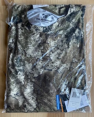 TrueTimber Pulse SpikeCave Performance Top - Strata Camo Sz Large Deer Bowhunt - Image 1 of 3