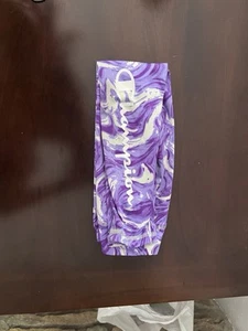 Champion Kids Leggings Girls Size 4/5 Purple Marble Print Athletic NWT - Picture 1 of 3