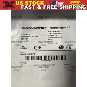 Allen Bradley 42EF-P2MPB-F4 Polarized Retroreflector Sensor NEW sealed - Picture 1 of 5